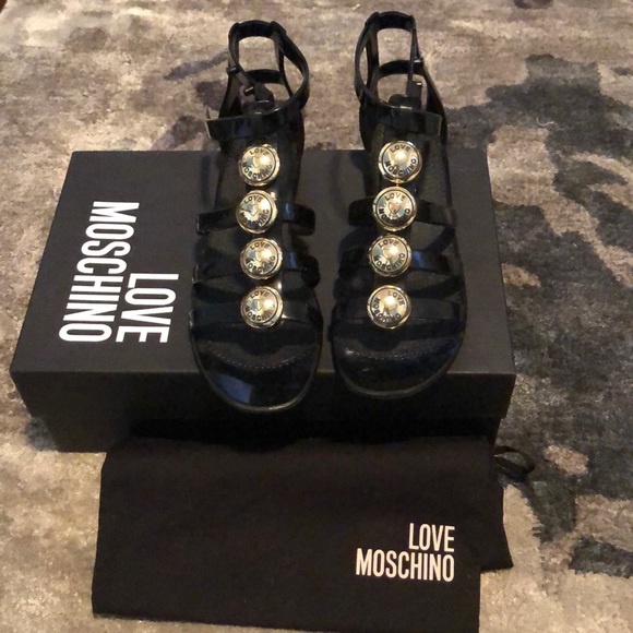 love moschino sandals sale